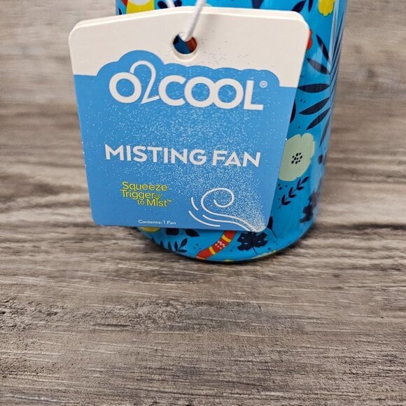 💎427 O2COOL Misting Fan Tropical Rain Forest - Picture 2 of 5
